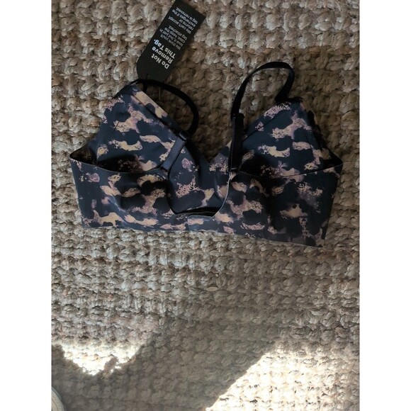 NWT! Eby Relief Metal Free SM Software Tech Tortoise Adjustable Strap Bra - Picture 3 of 8